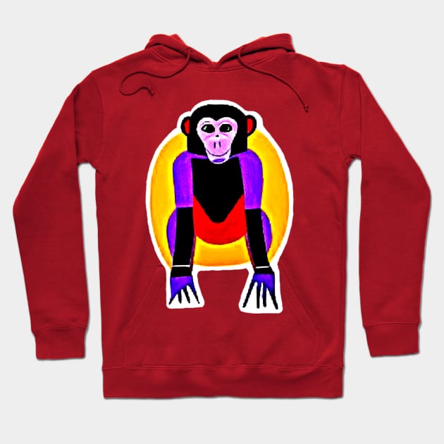 AAA Ape #17 Hoodie by Dream's Art